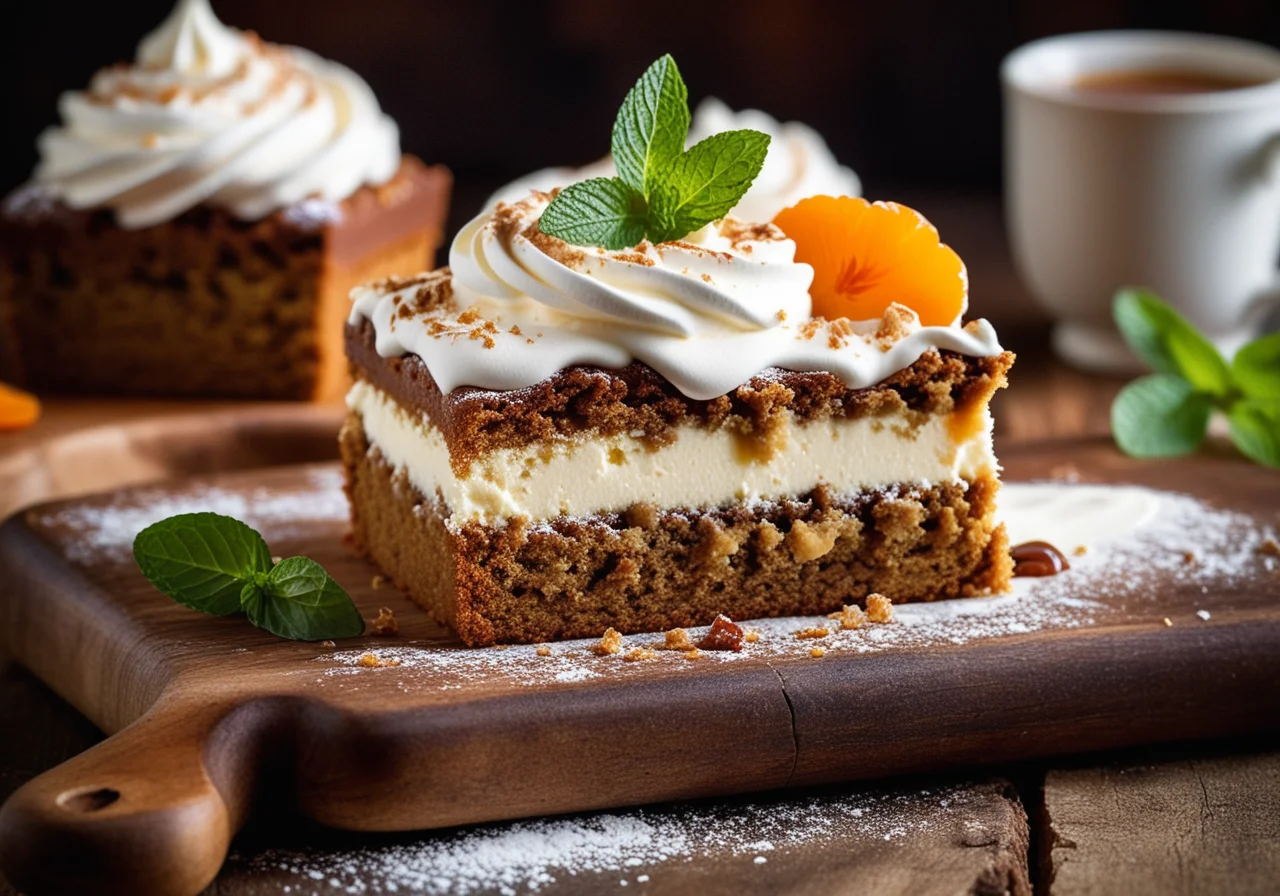 Carrot Cake Slices