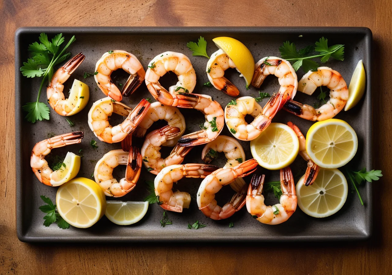 Lemon Grilled Shrimp