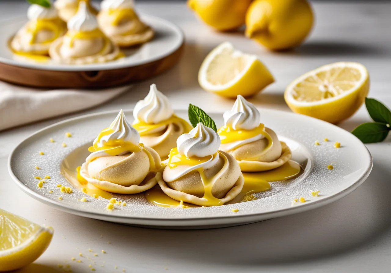 Lemon Meringue Tortellini