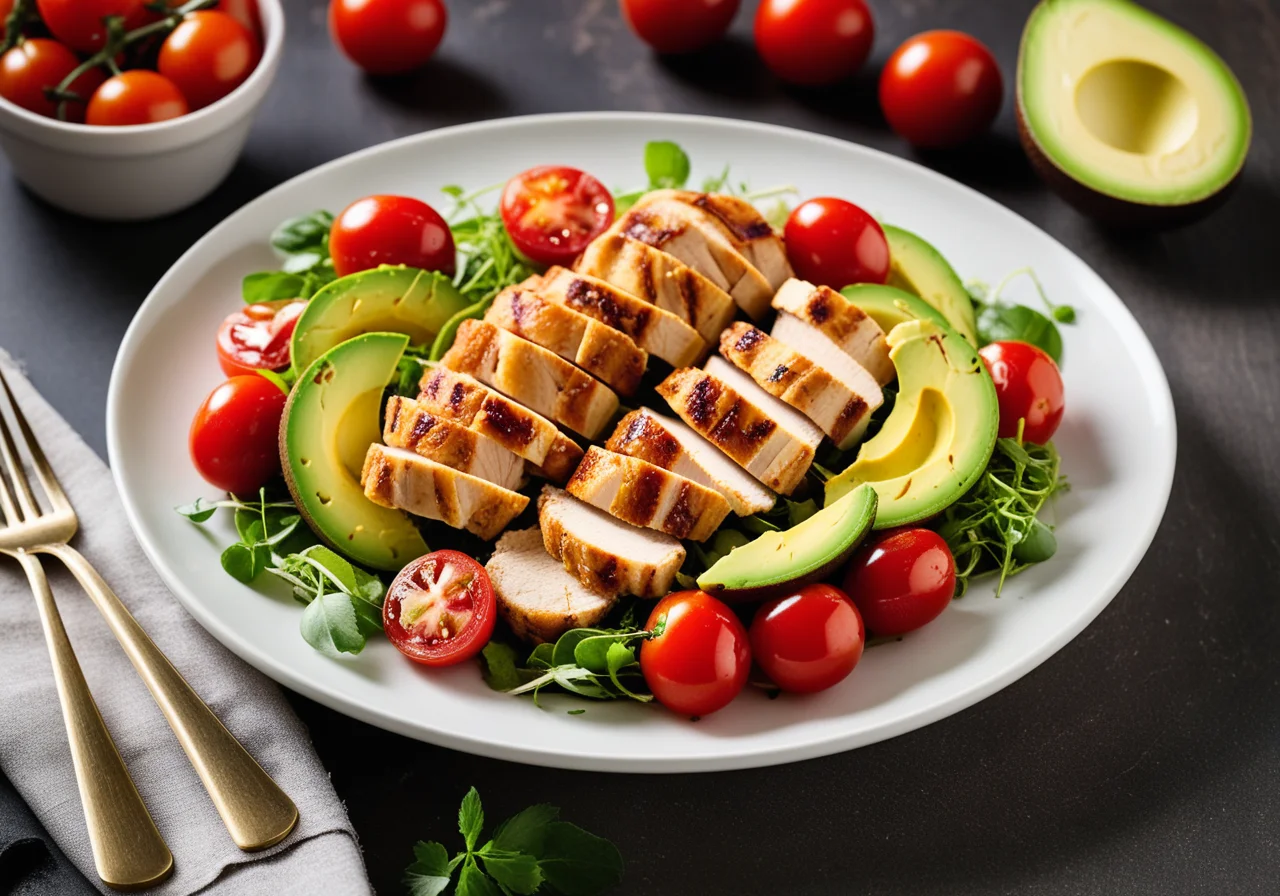Chicken and Avocado Salad