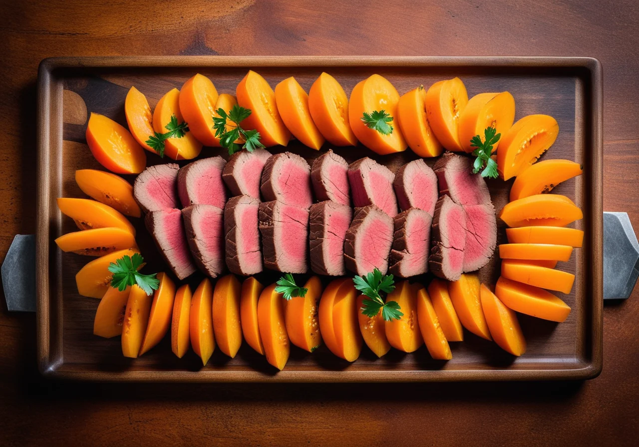 Roastbeef with Fruity Salsa