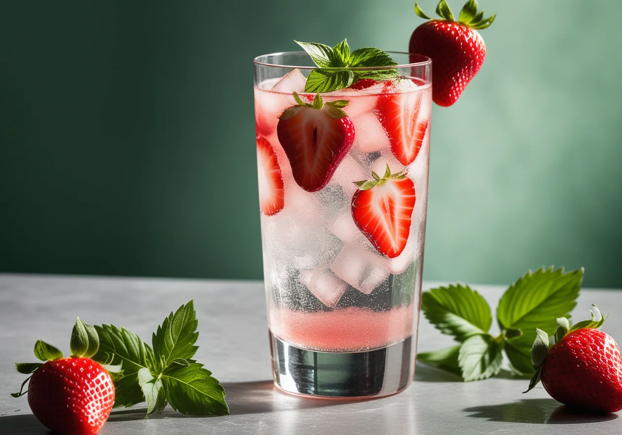 Gin Cocktail with Fruits