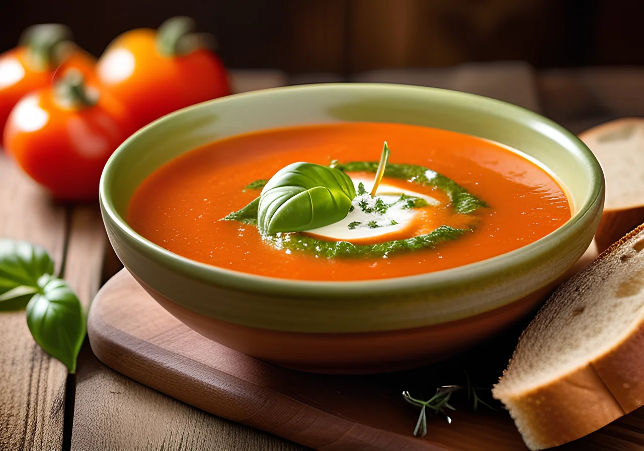 Tomato-Zucchini Soup