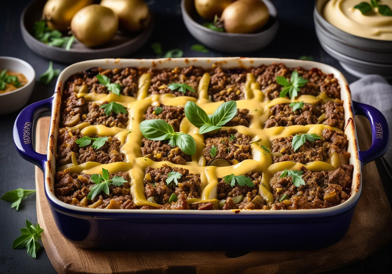 Lamb Mince Casserole