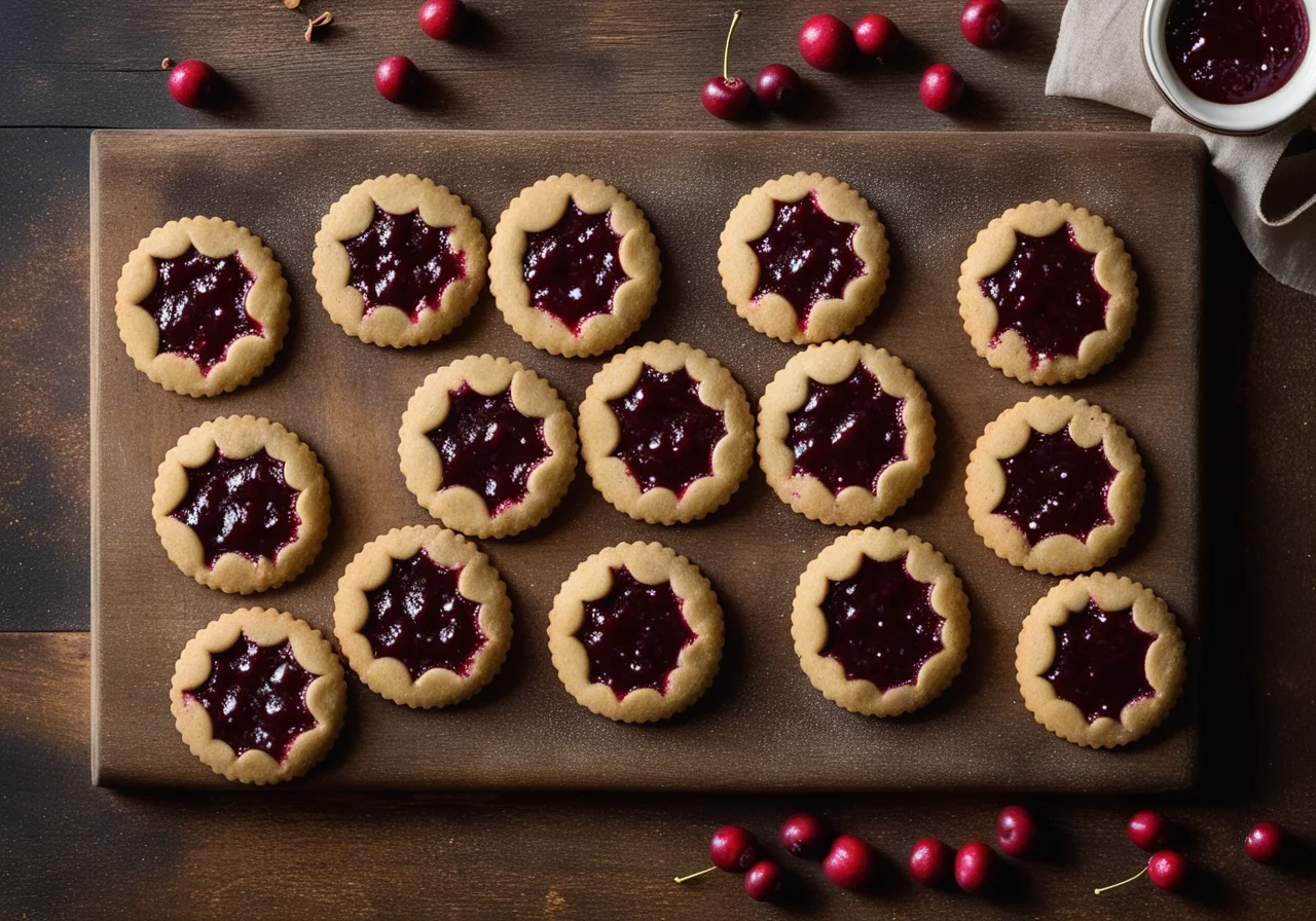 Linzer Cookies