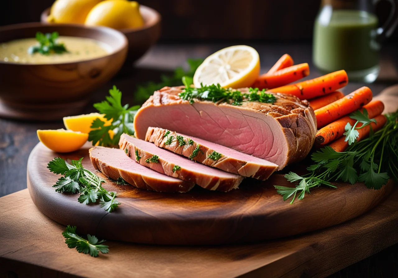 Veal Breast with Bread Filling