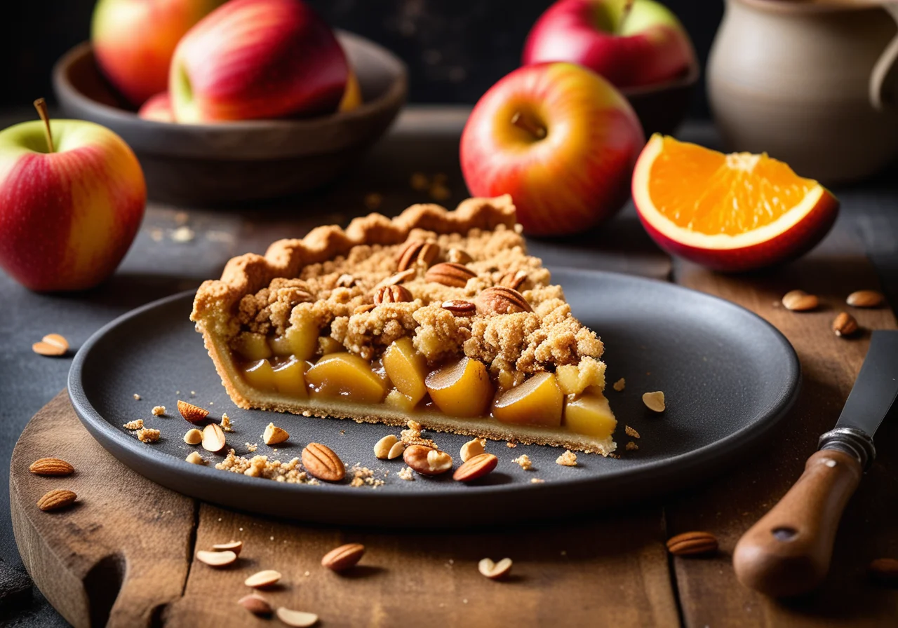 Apple Crumble Tart