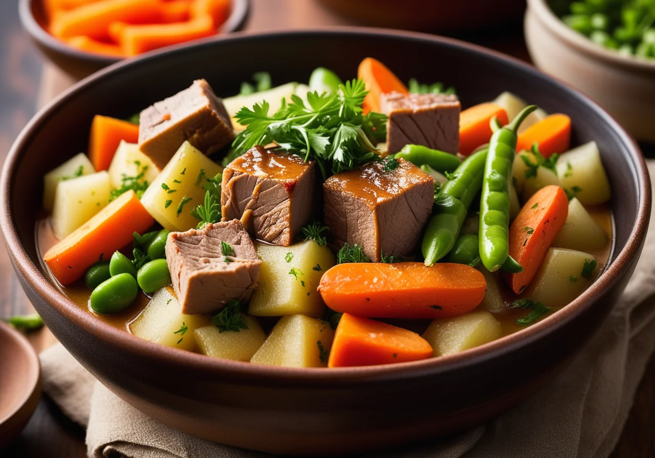 Spring Vegetable Stew (Pichelsteiner)