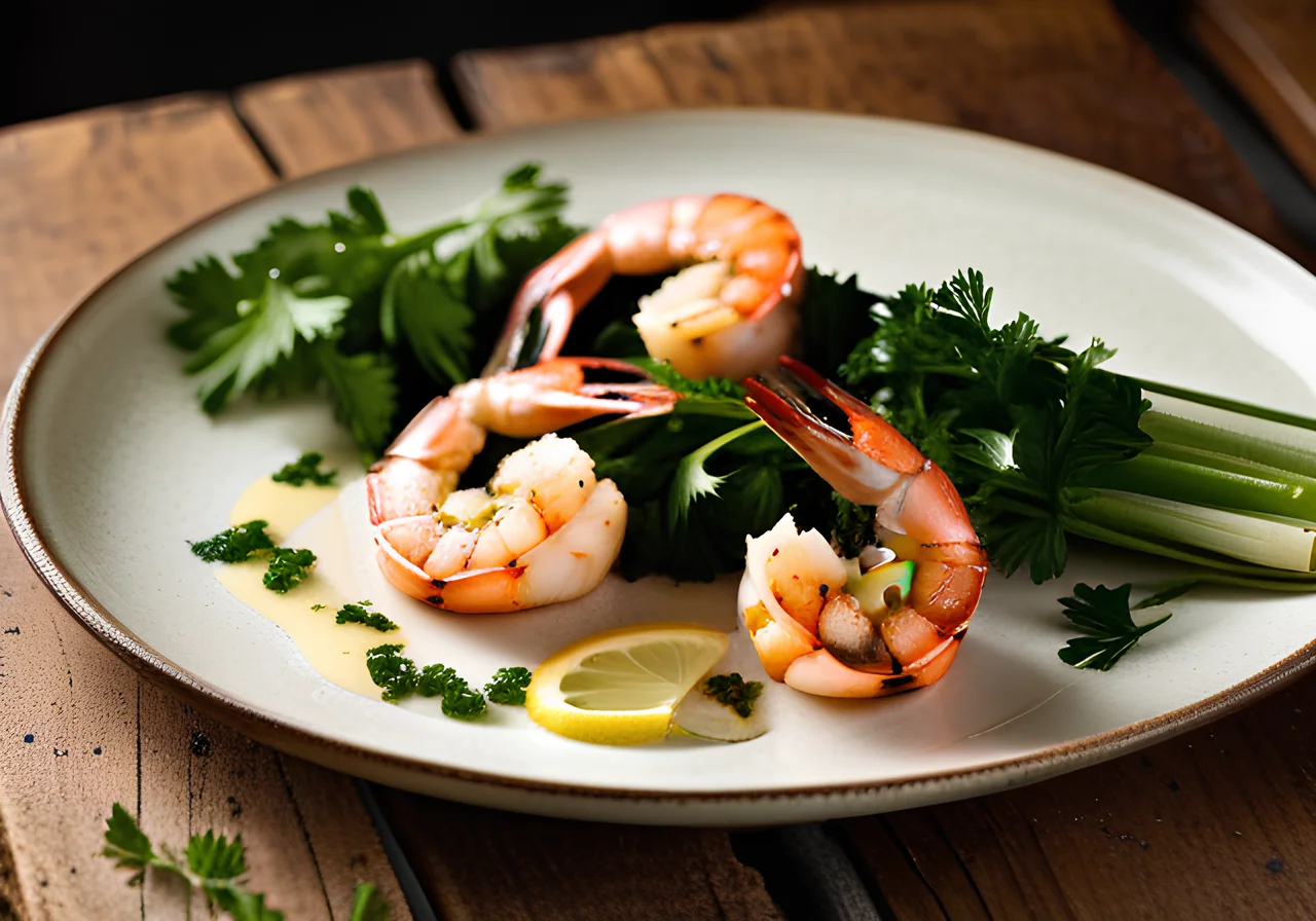 Grilled Shrimp with Garlic Mayo