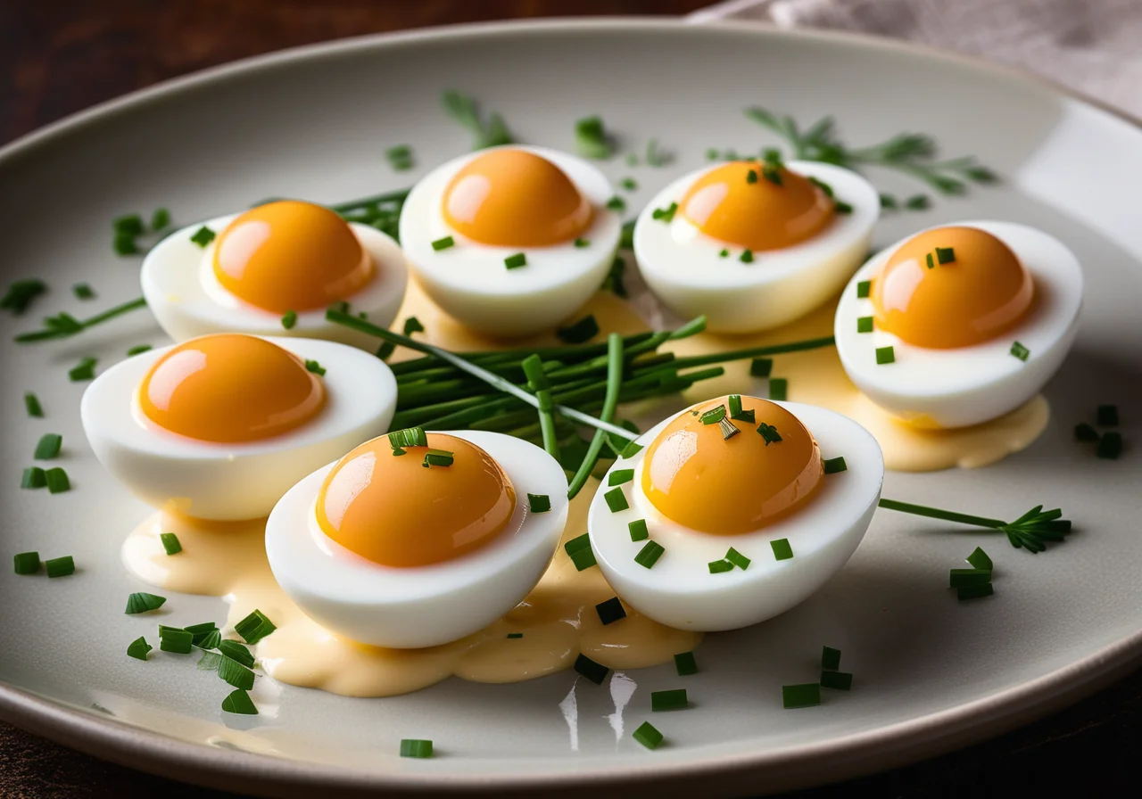 Eggs with Mayonnaise Sauce