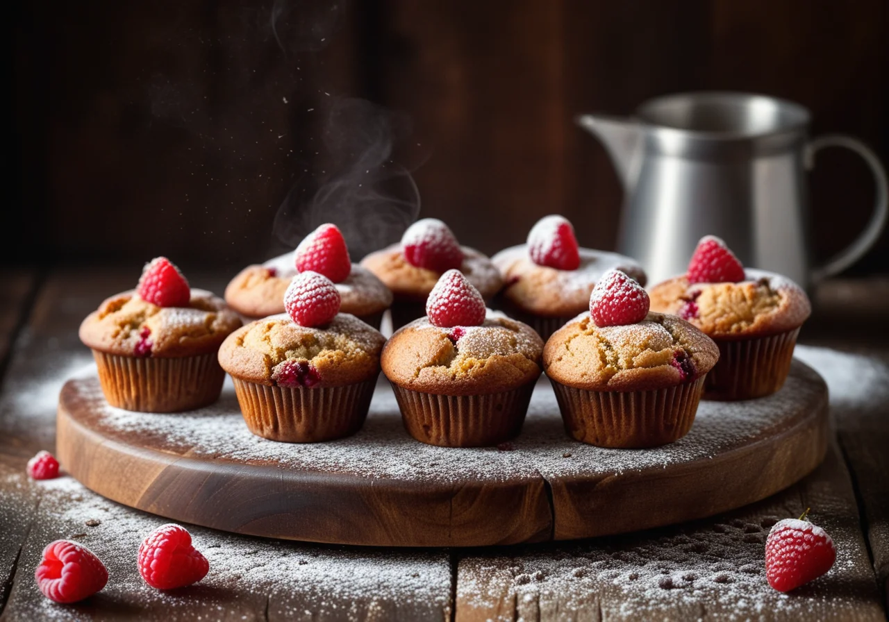 Raspberry Muffins