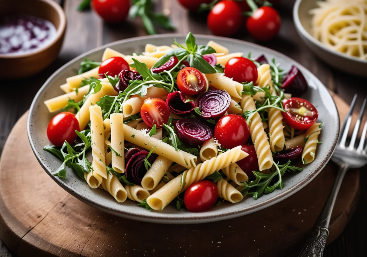 Pasta Salad with Radicchio