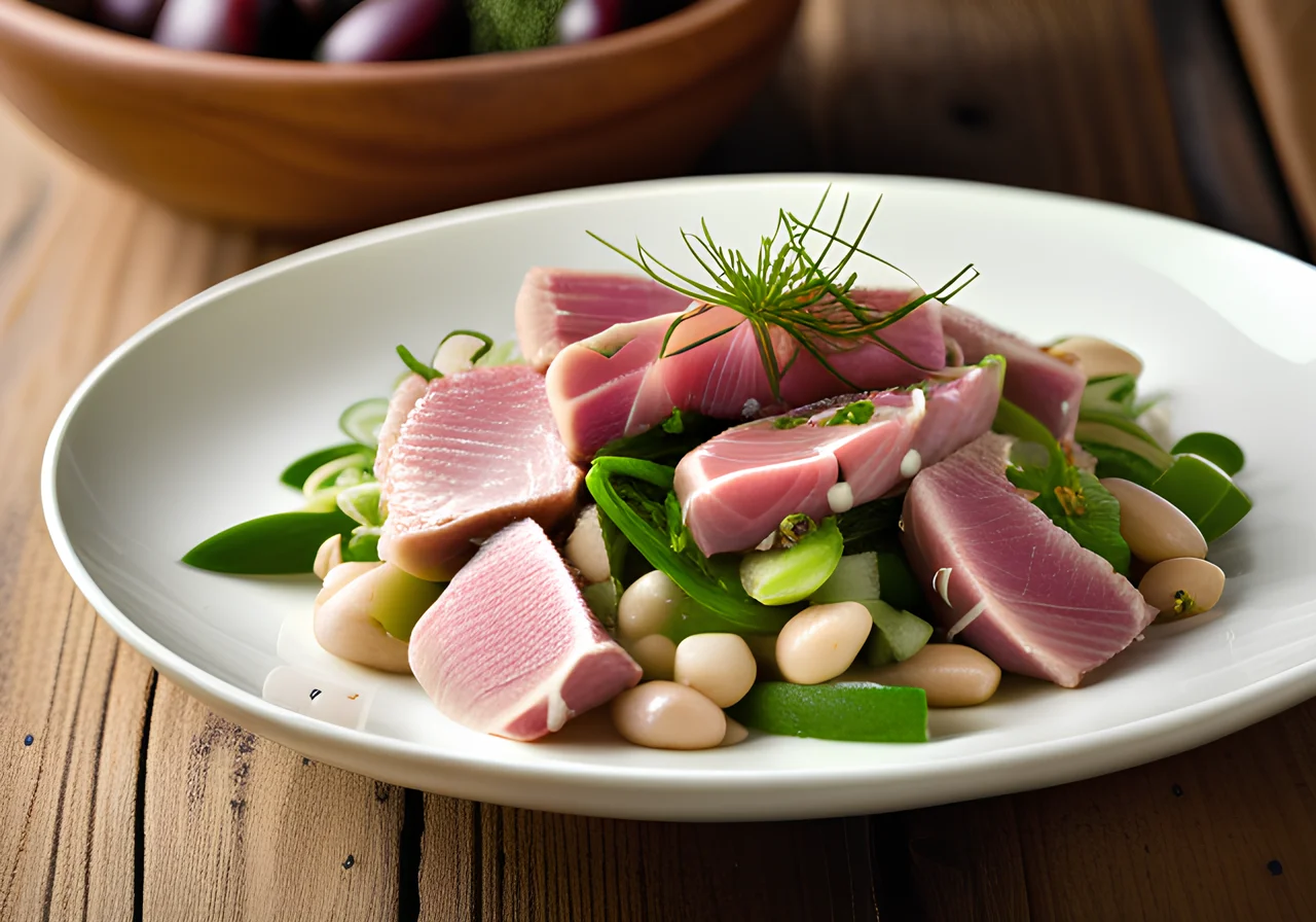 White Bean Salad with Tuna