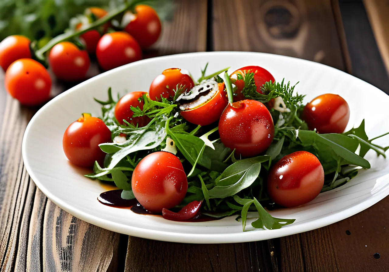 Tomato Salad with Arugula