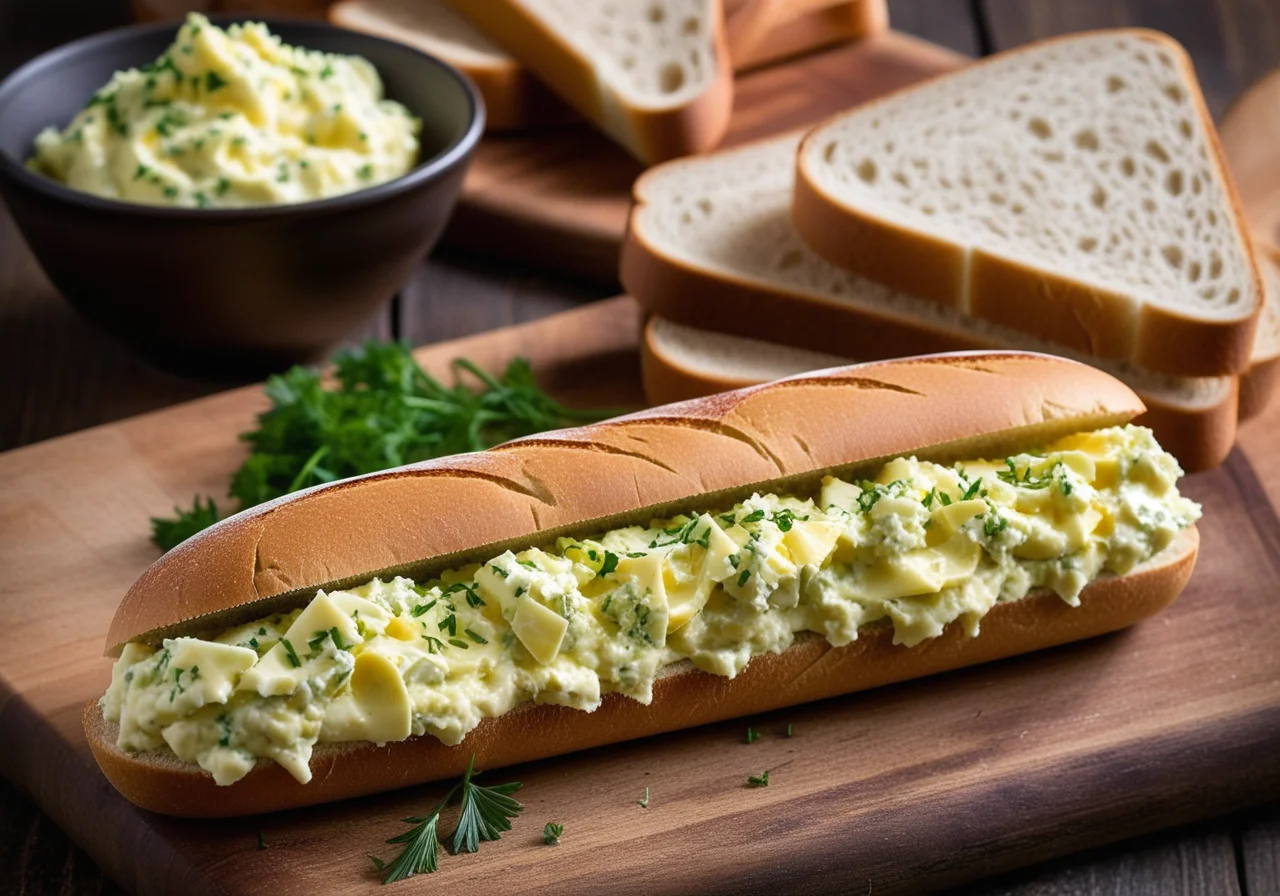 Egg Salad Sandwiches with Chives