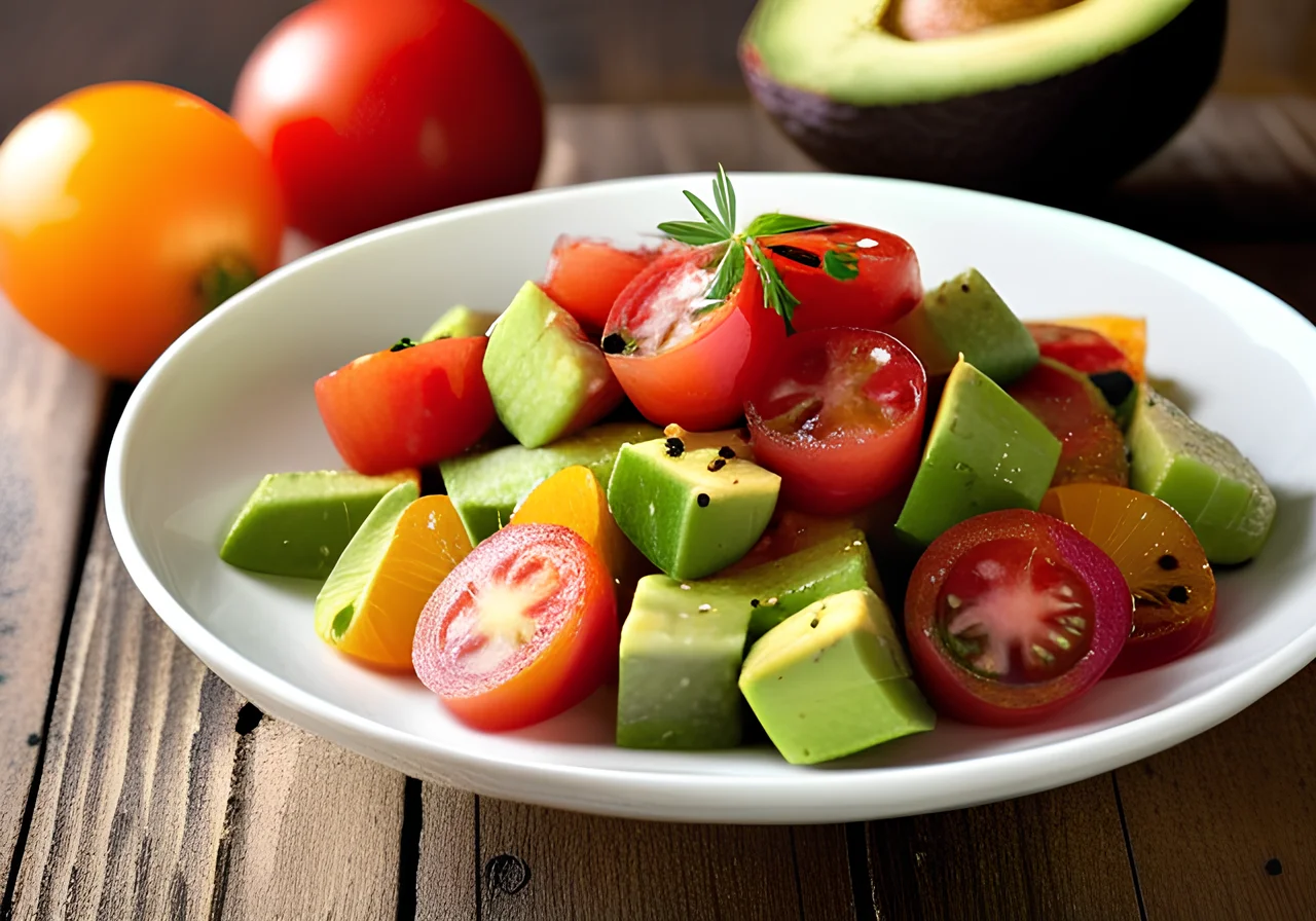 Avocado Tomato Salad