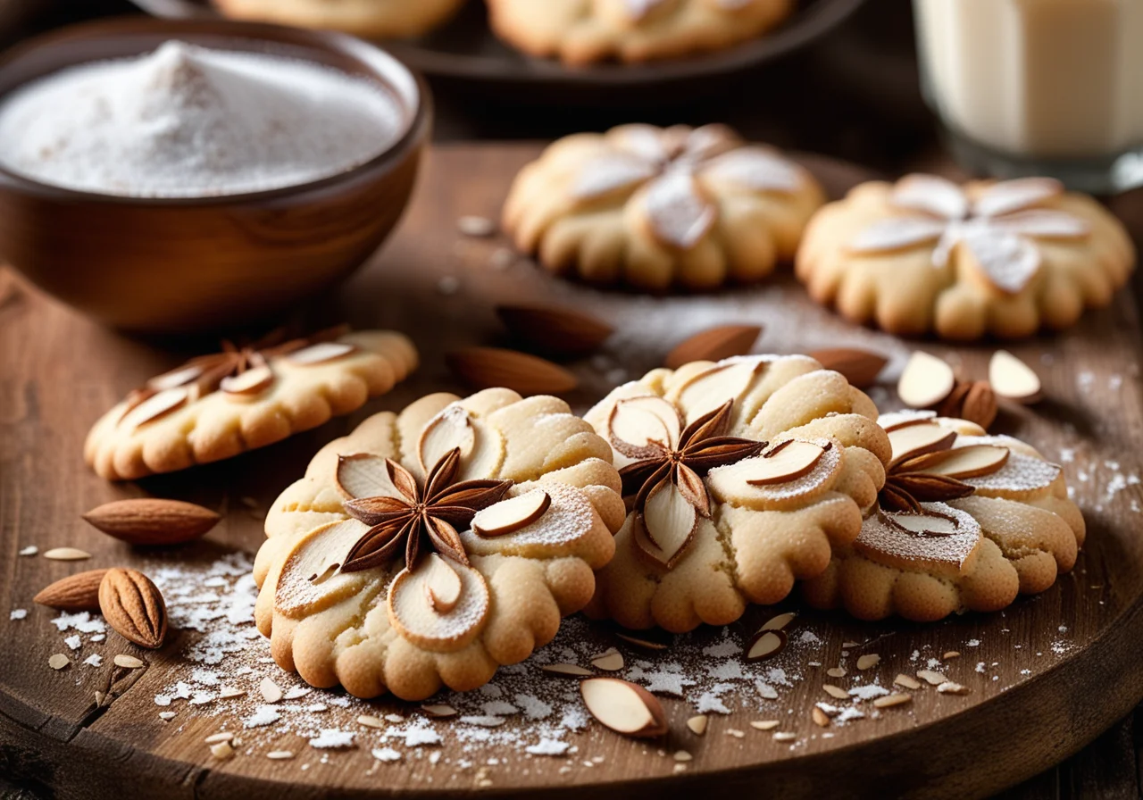 Anise-Mandarin Cookies