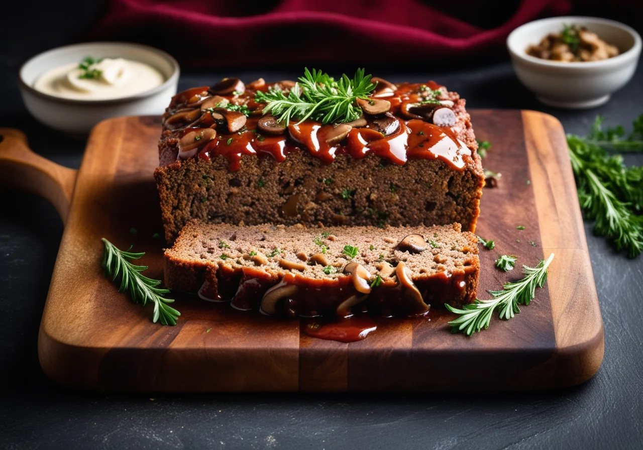 Meatloaf with Mushrooms