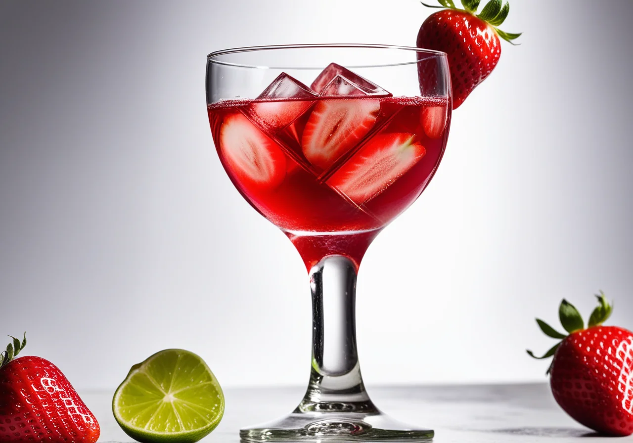 Strawberry Lime Liqueur