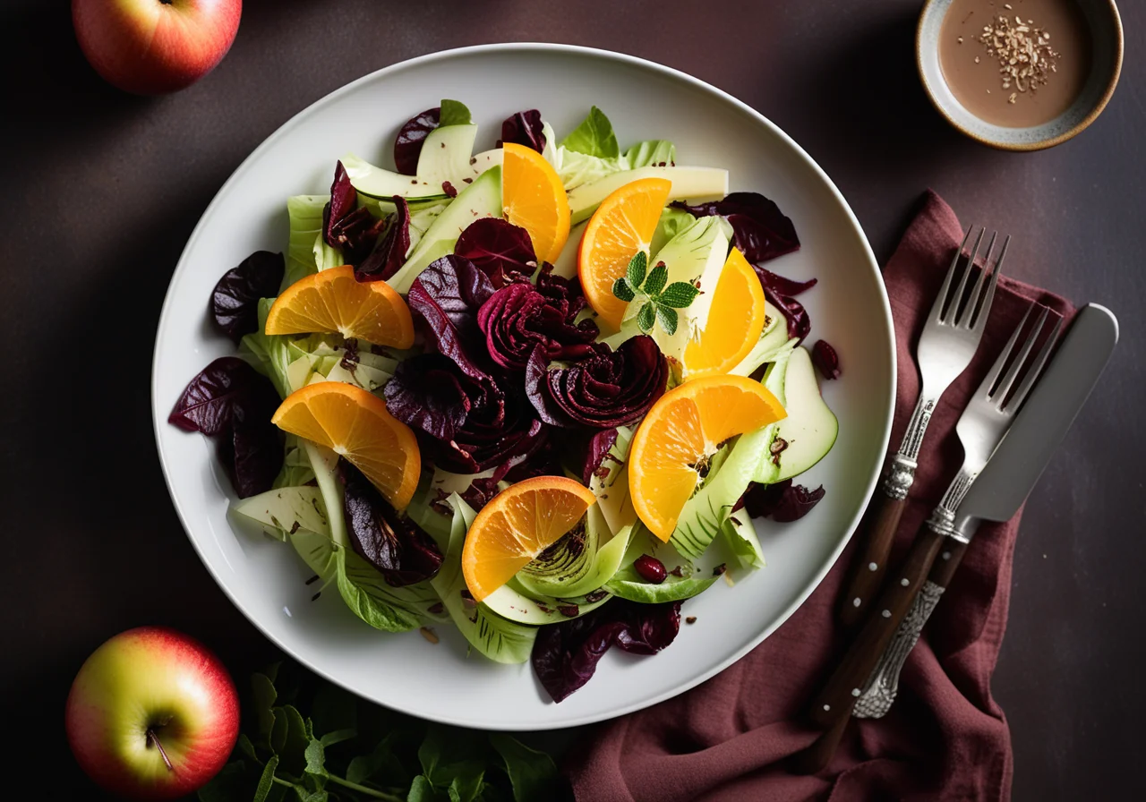 Cabbage Salad with Apple