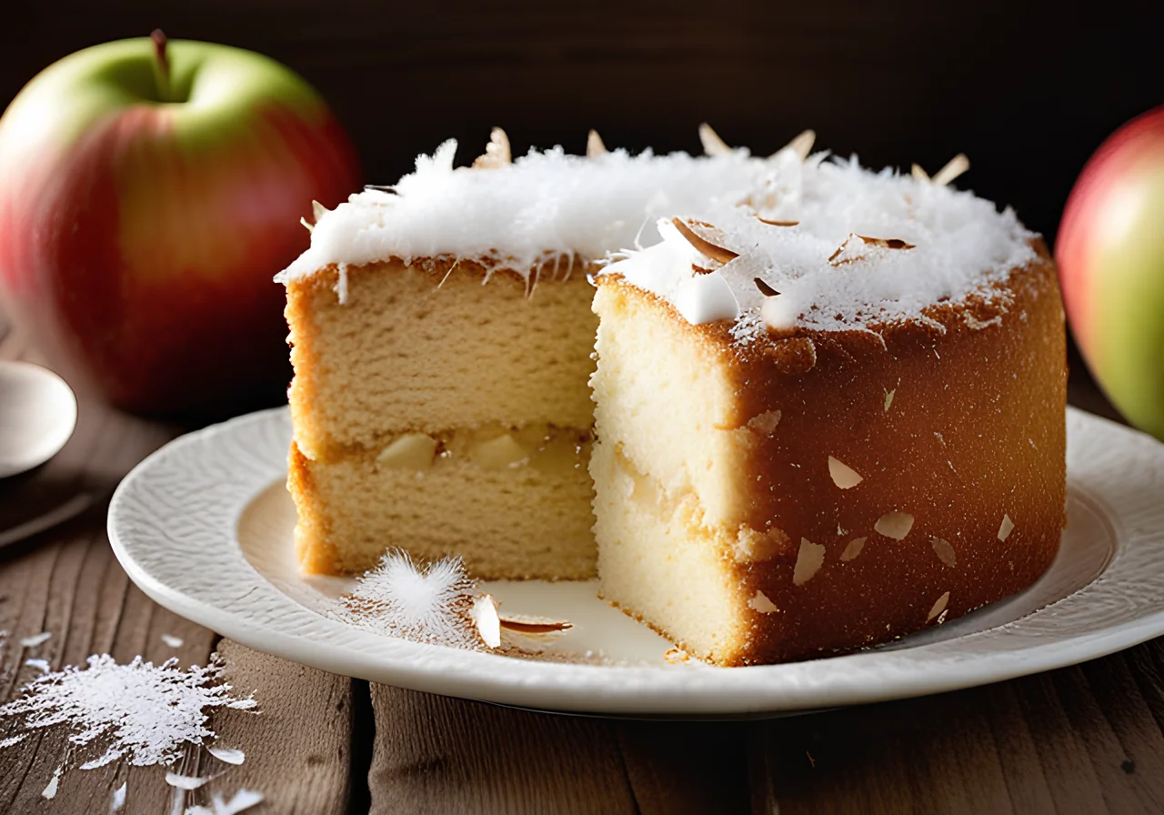 Apple Coconut Cake