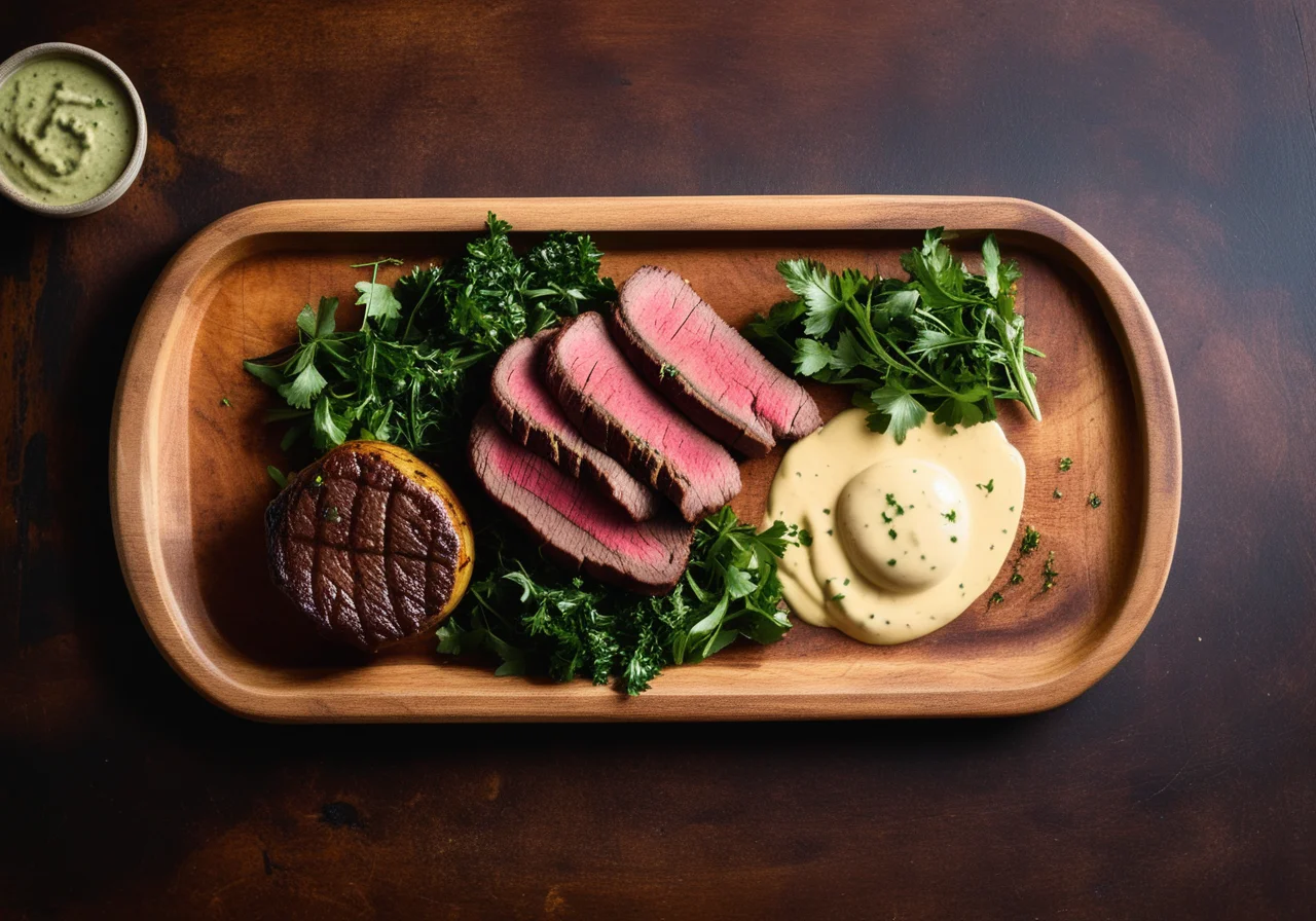 Steak with Herzog's Potatoes