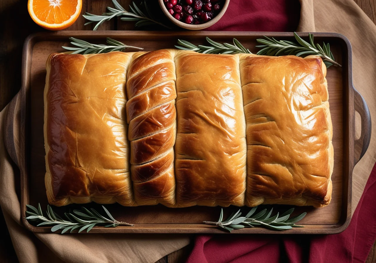 Putenbrust mit Cranberryfüllung