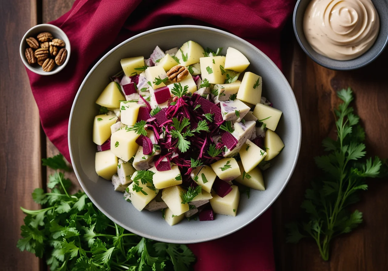 Potato & Pickled Herring Salad