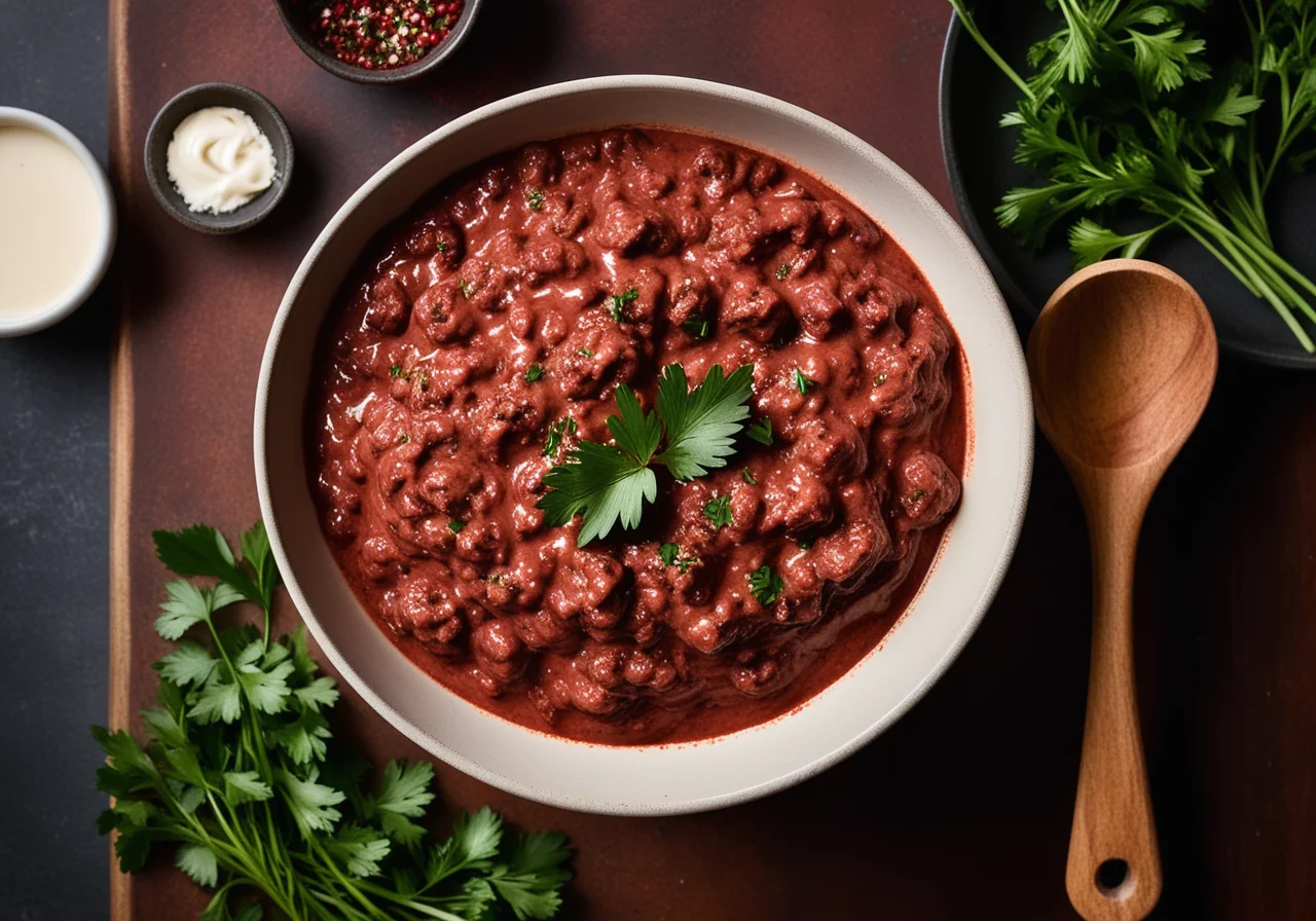 Creamy Meat Sauce