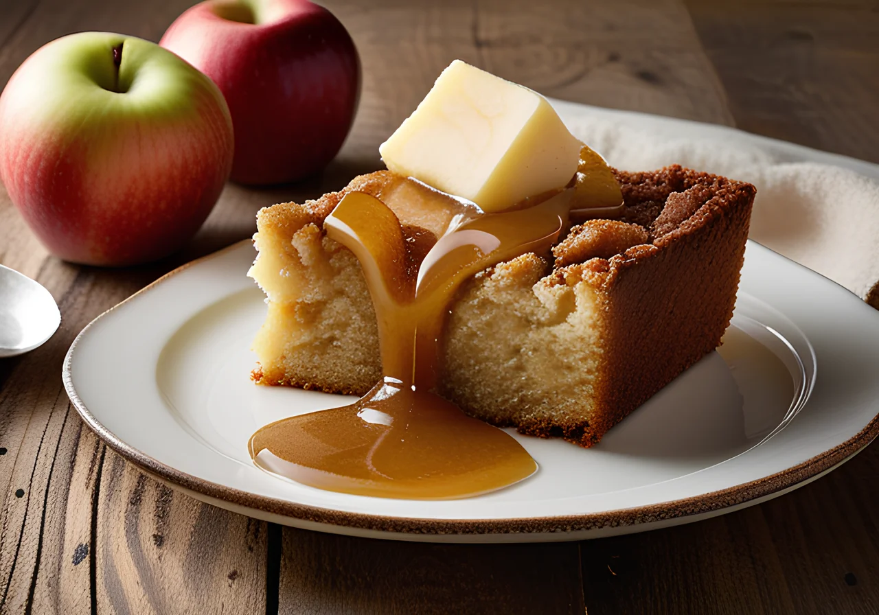 Apple Cake in French Style