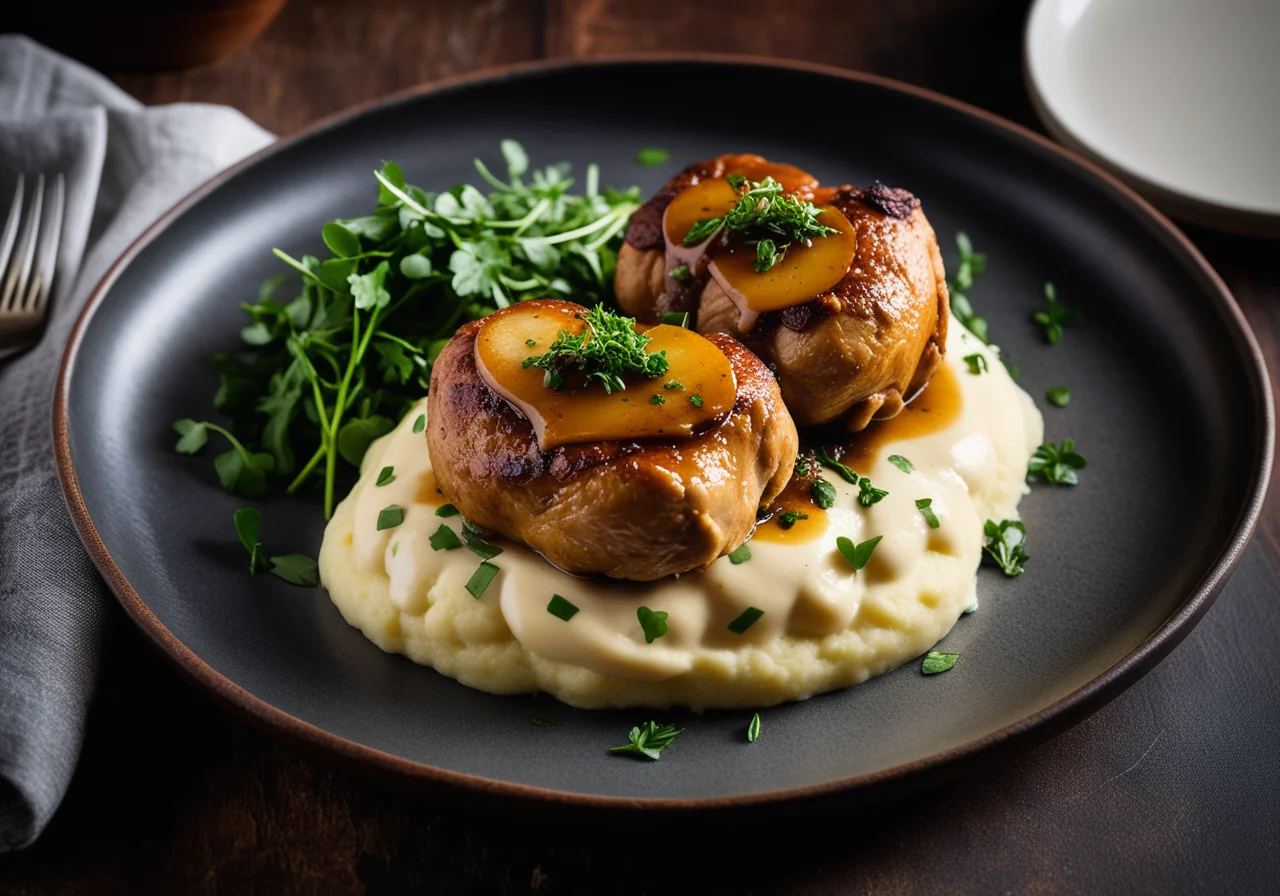 Braised Chicken Thighs with Potatoes