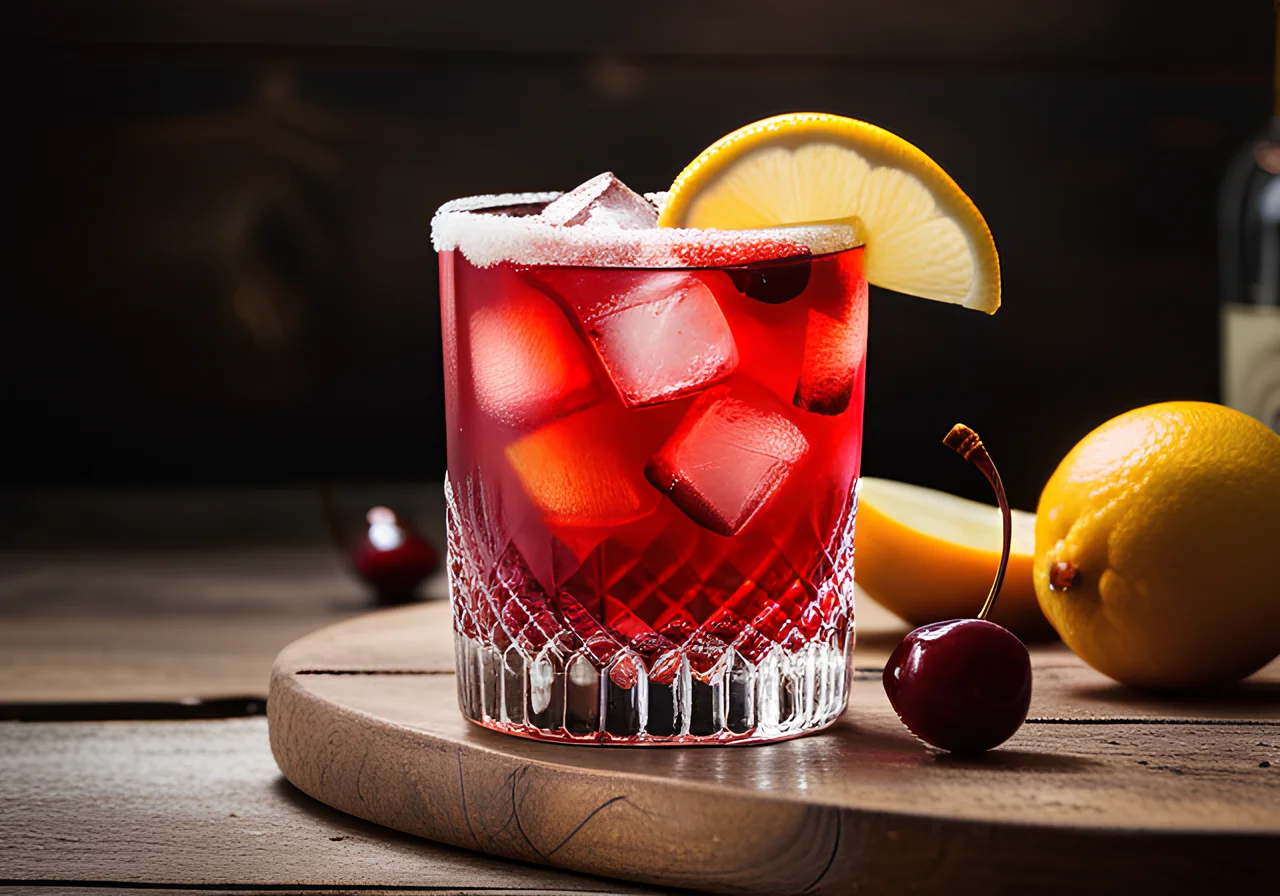Gin Cherry Cocktail