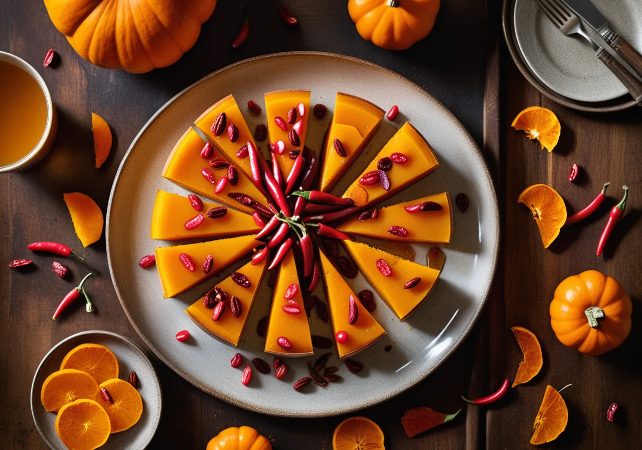 Baked Pumpkin with Garlic