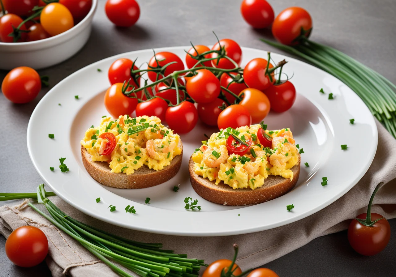 Shrimp Scrambled Eggs