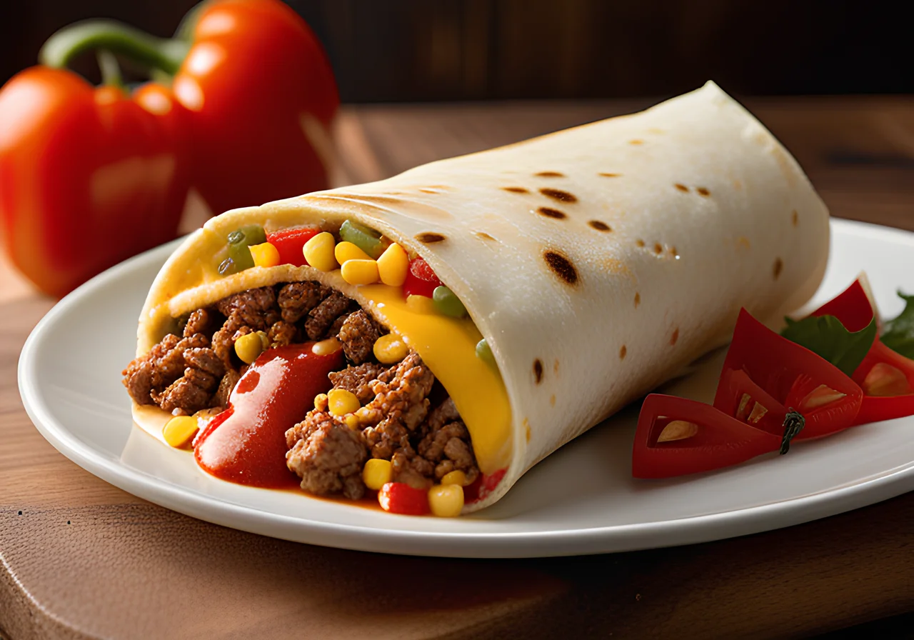 Mexican Meatball Burritos