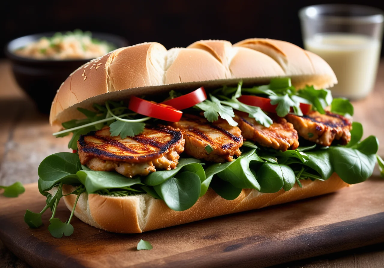 Asia-Chicken Sandwich