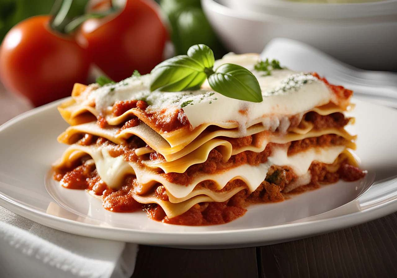 Lasagna with Cream Cheese