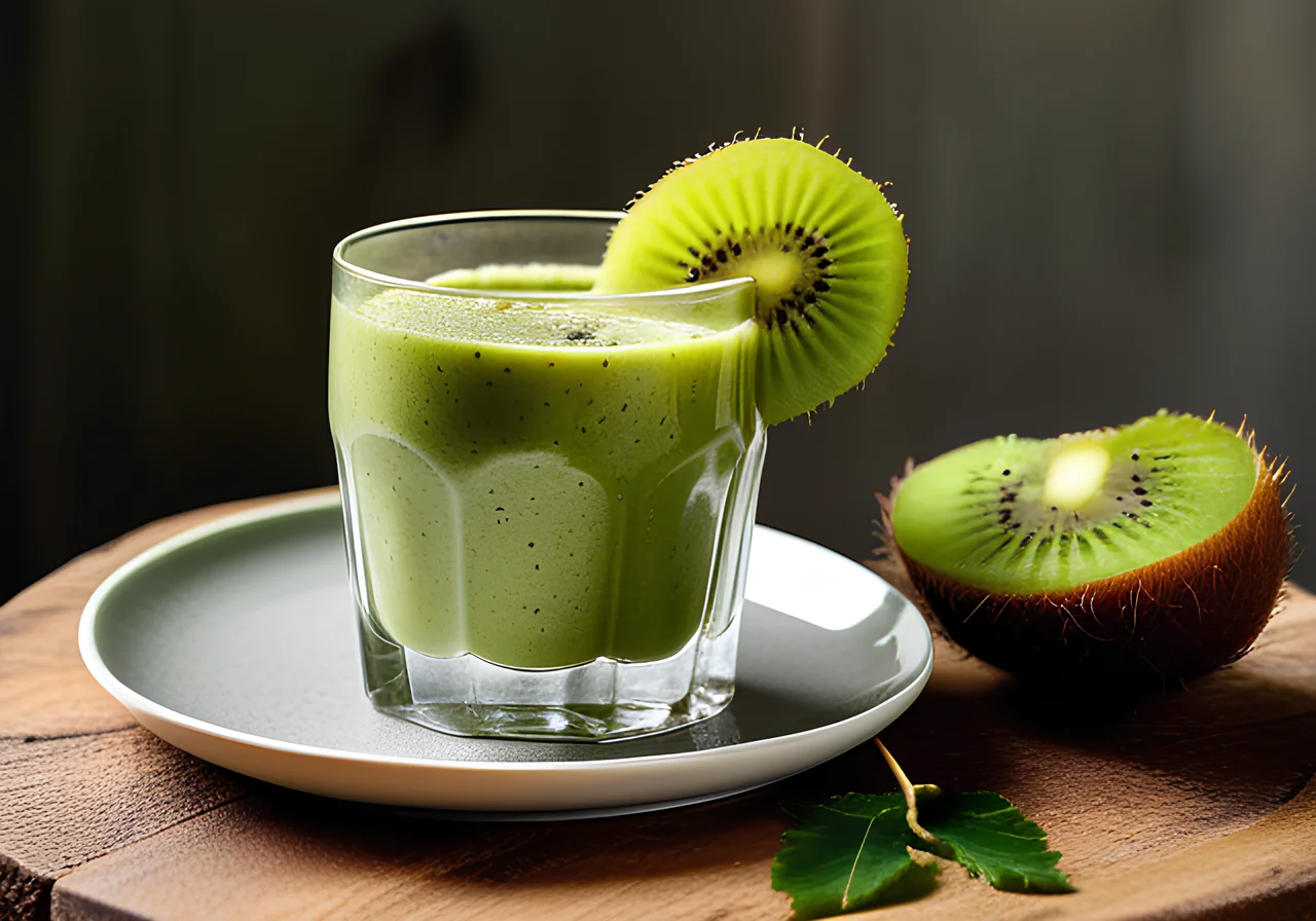 Kiwi- and Grape Smoothie