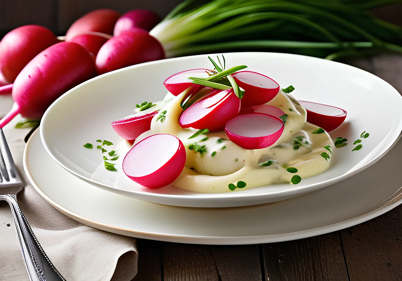 Potato Radish Salad with Chives