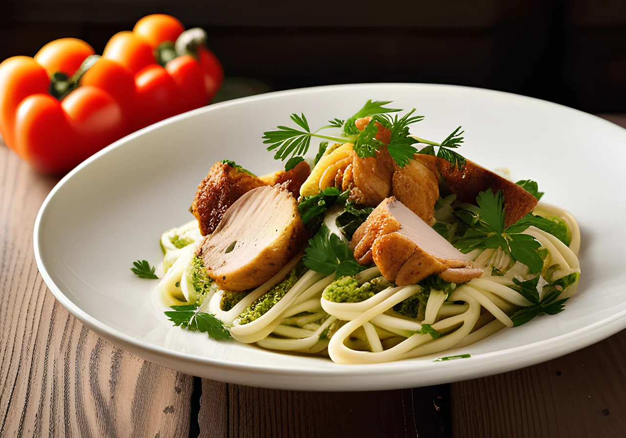 Spaghetti Pot with Savoy Cabbage