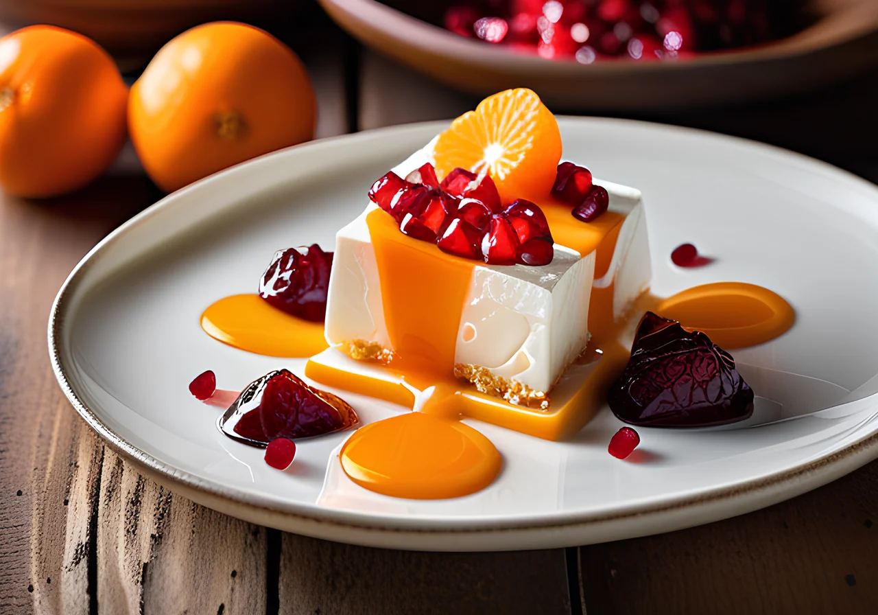 Goat Cheese Mandarin Parfait