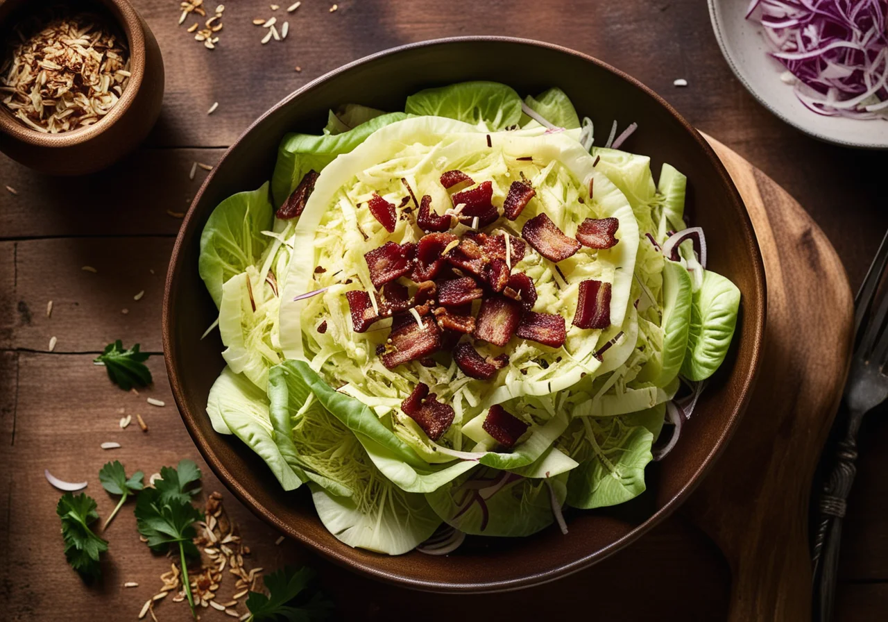 Cabbage Salad with Bacon