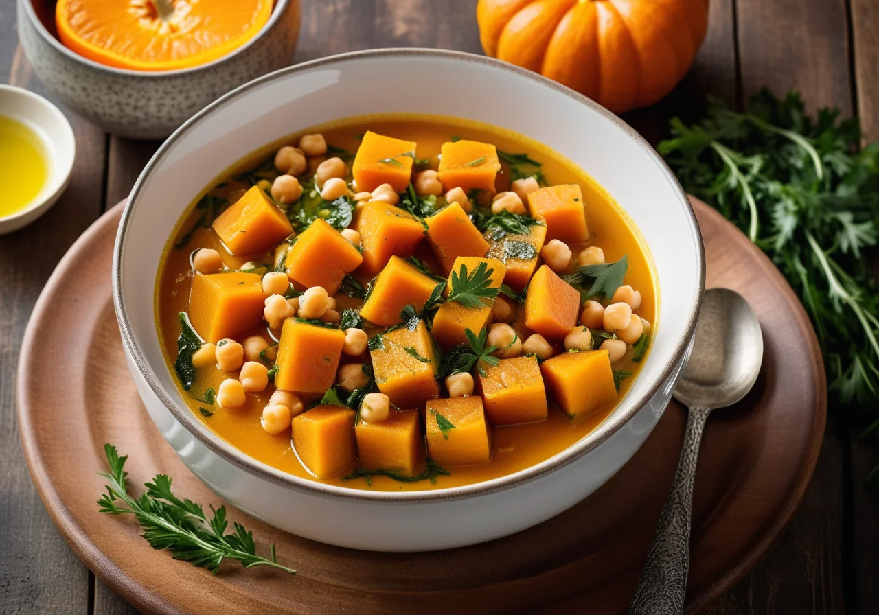 Pumpkin Chickpea Stew
