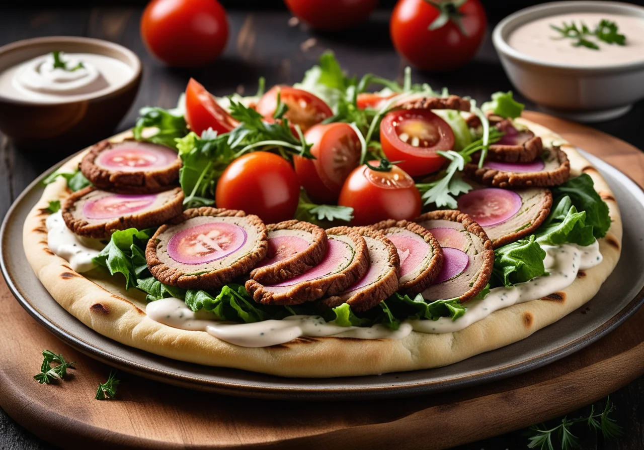 Wraps with Döner Meat