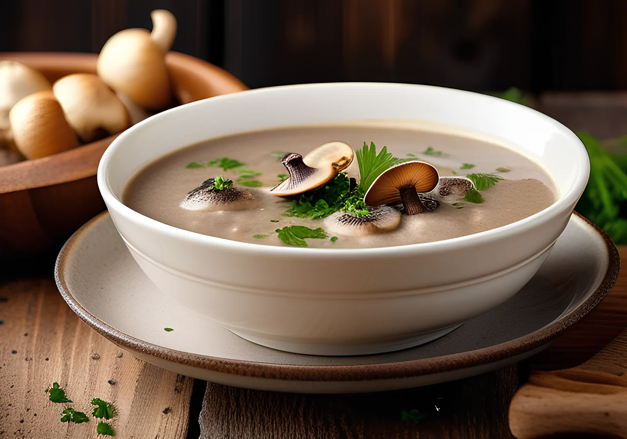 Waldpilzcremesuppe