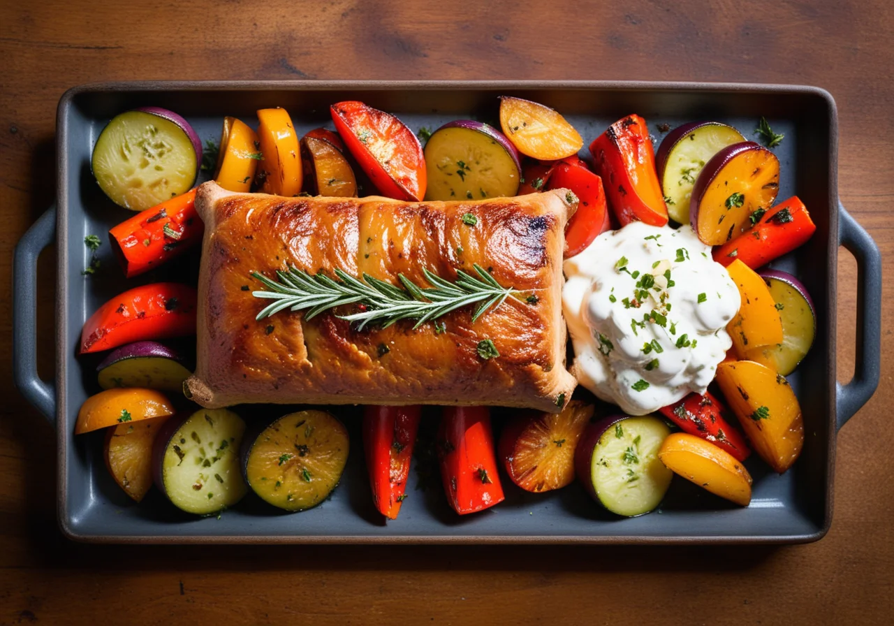 Baked Pork with Cheese