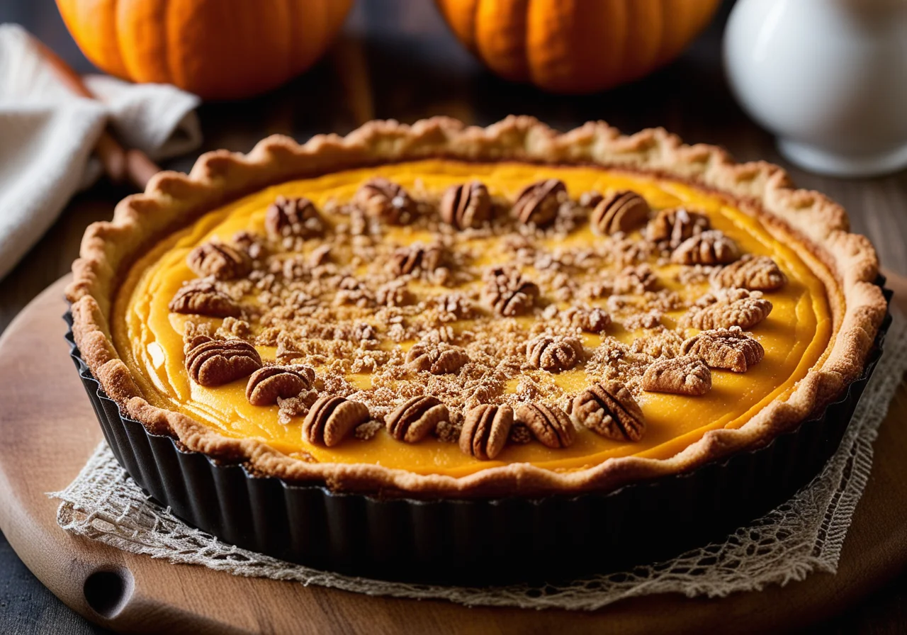 Pumpkin Quiche