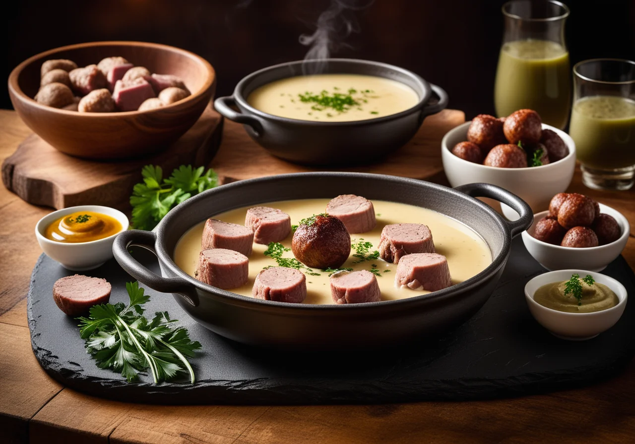 Zwiebelfondue