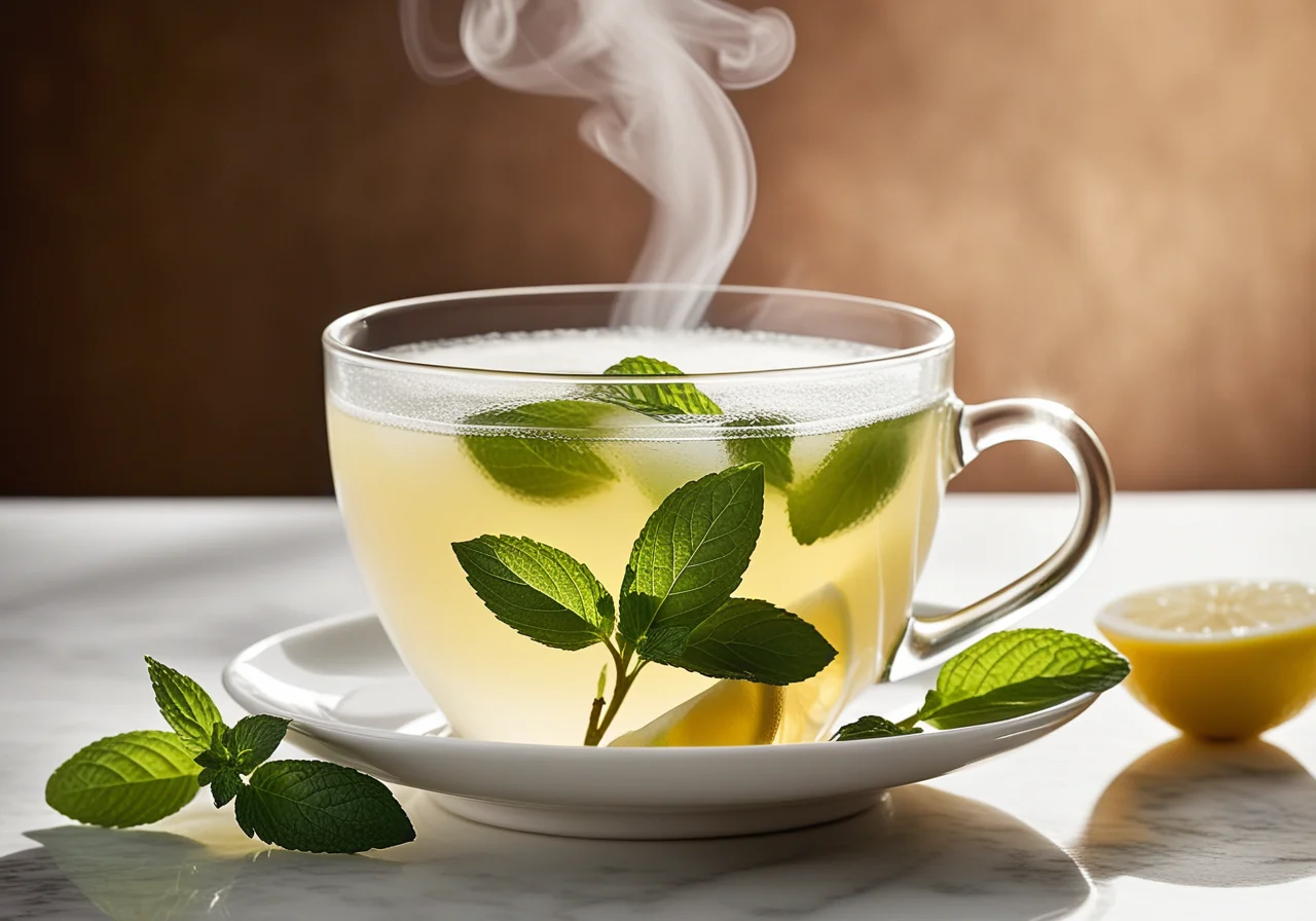 Fresh Peppermint Tea