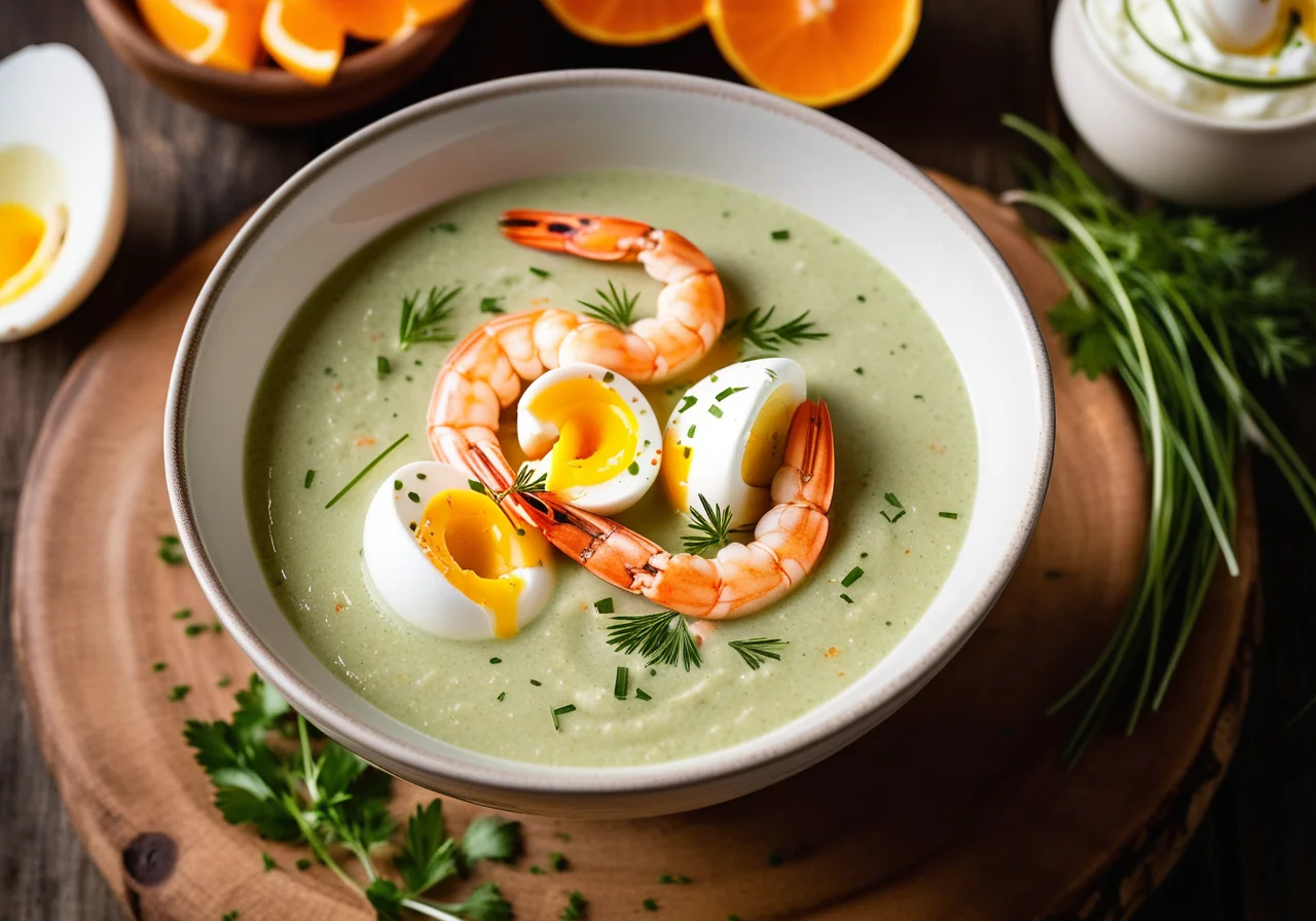 Sour Grass Cream Soup